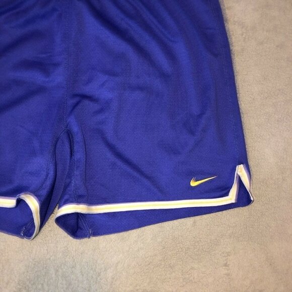 NIKE LIVESTRONG Women’s Purple White Trim Athletic Running Shorts Sz XS - Picture 3 of 7